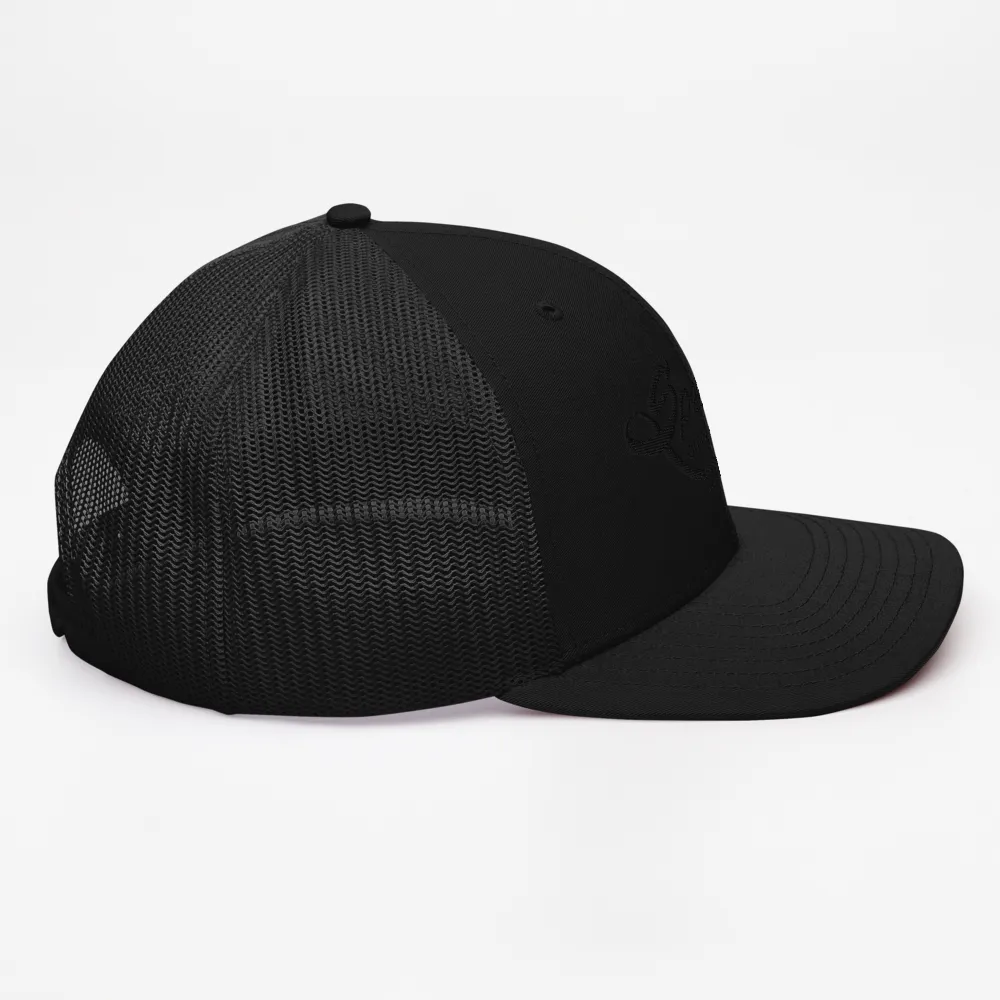 ⚡ Quick 'n' Dirty ™ ⚡- (Black) Trucker Cap