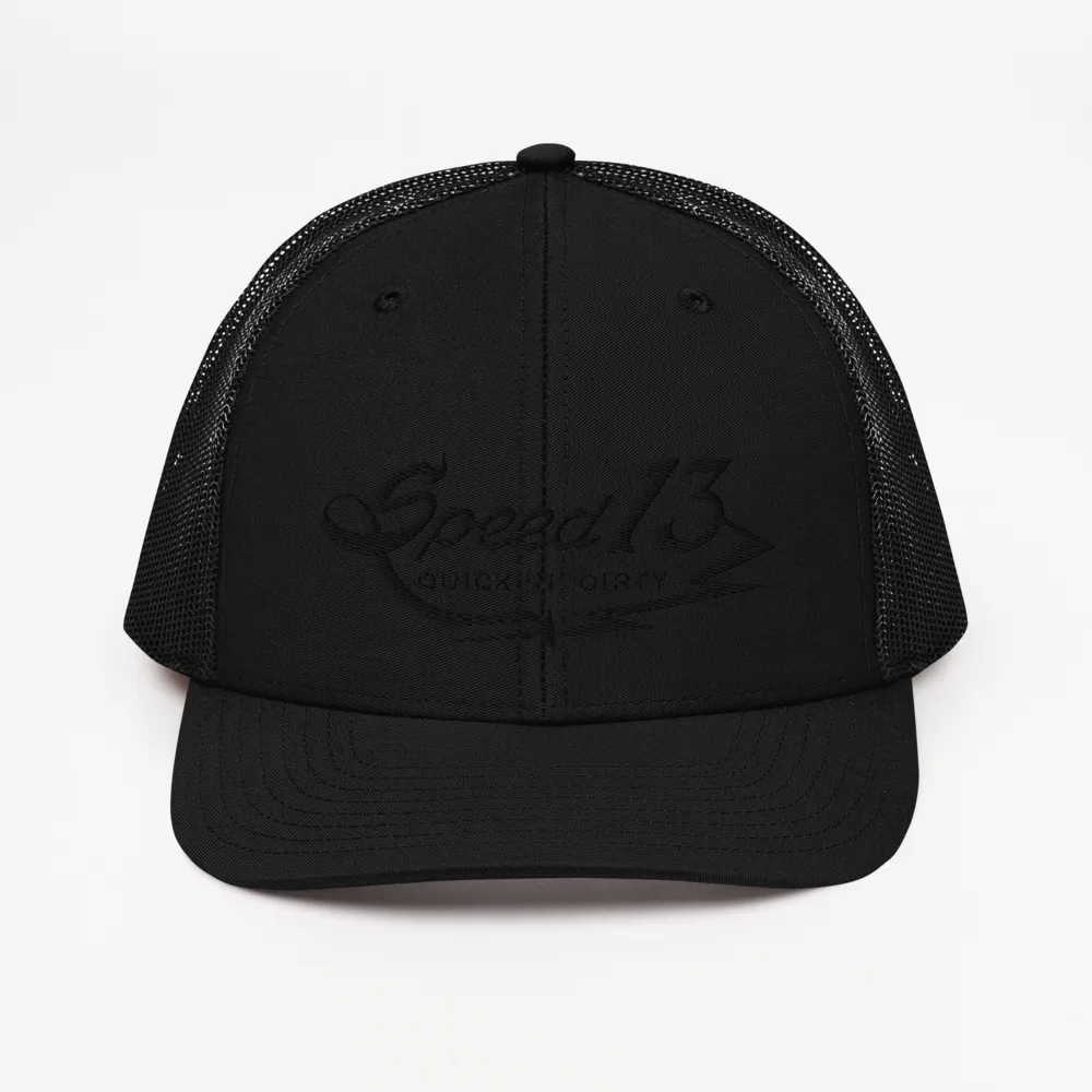 ⚡ Quick 'n' Dirty ™ ⚡- (Black) Trucker Cap