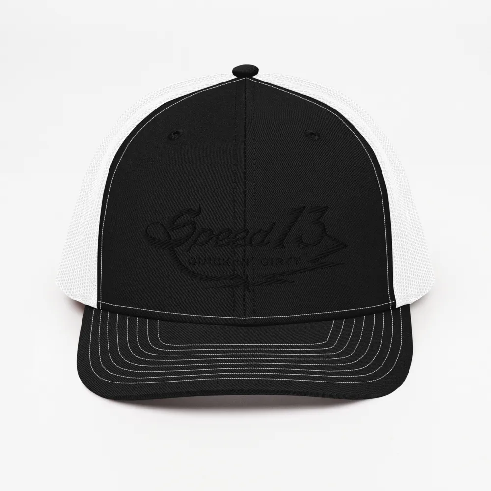 ⚡ Quick 'n' Dirty ™ ⚡- (Black) Trucker Cap