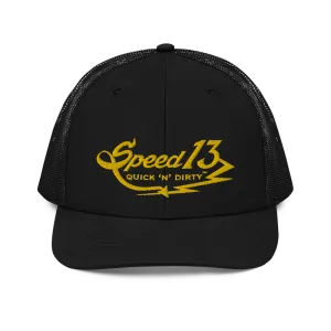 ⚡ Quick 'n' Dirty ™ ⚡- (Gold) Trucker Cap