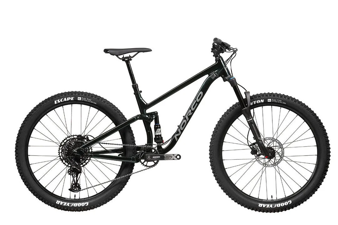 23 Norco Fluid FS Youth (27.5) - Black/Grey -