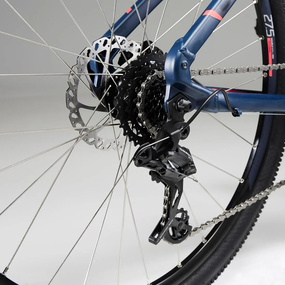 27.5 inch Women's Mountain Bike rockrider ST 520  - Navy Blue
