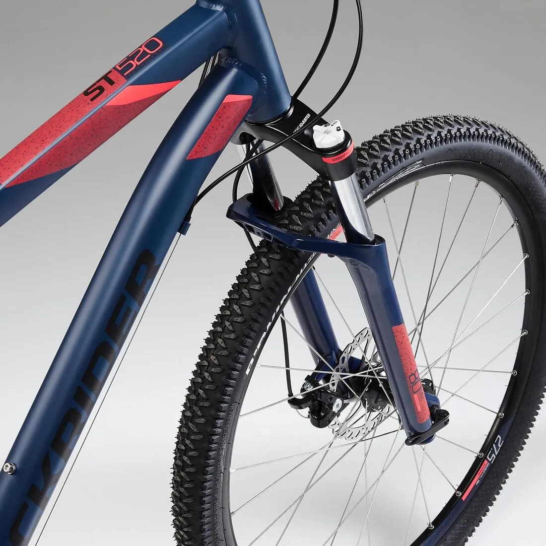 27.5 inch Women's Mountain Bike rockrider ST 520  - Navy Blue