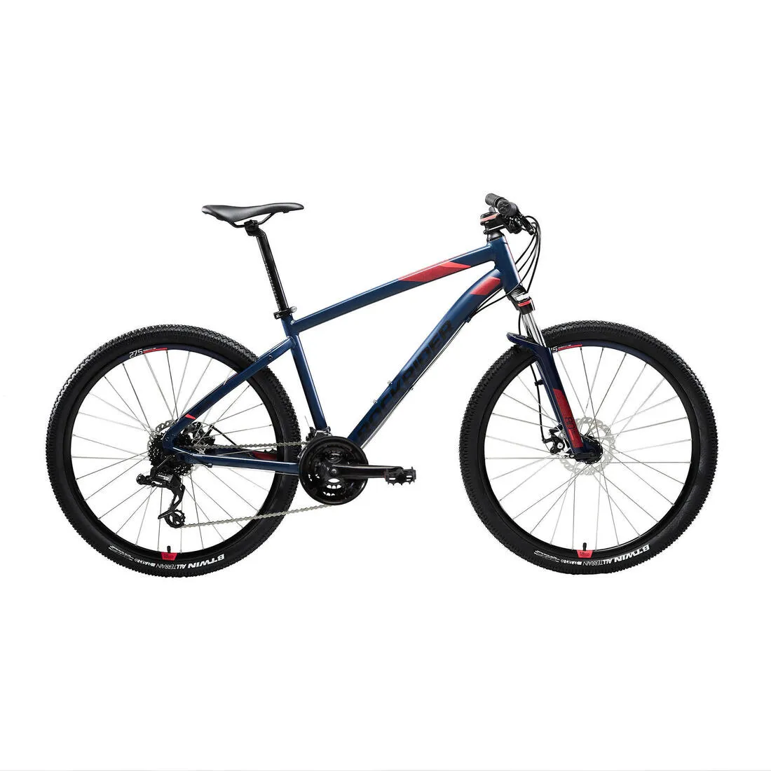 27.5 inch Women's Mountain Bike rockrider ST 520  - Navy Blue