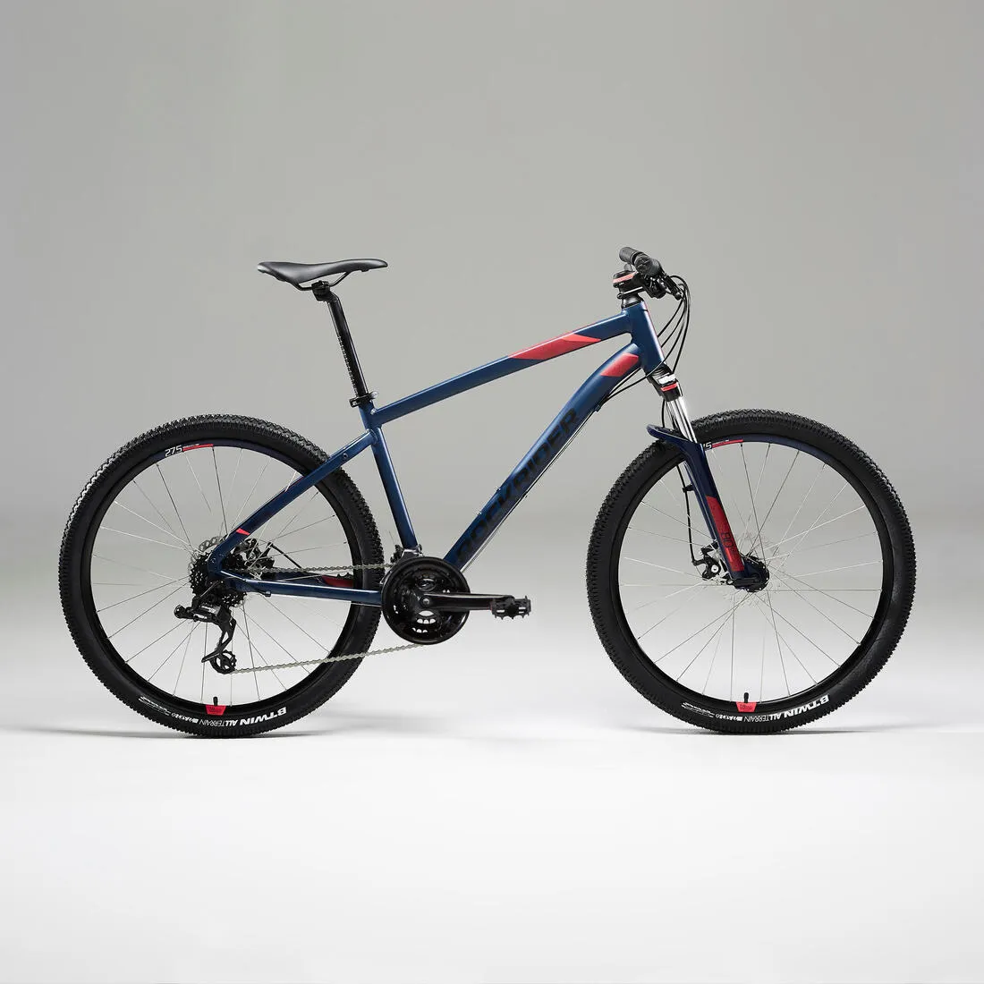 27.5 inch Women's Mountain Bike rockrider ST 520  - Navy Blue