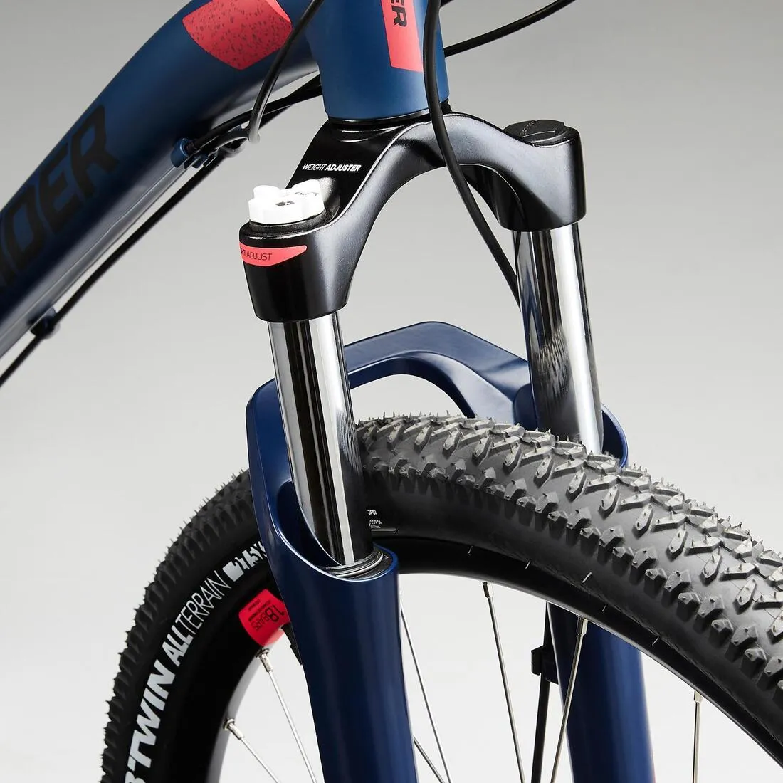 27.5 inch Women's Mountain Bike rockrider ST 520  - Navy Blue