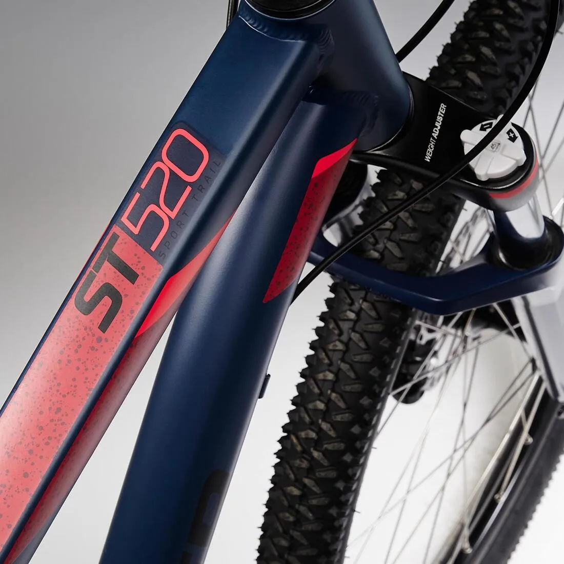 27.5 inch Women's Mountain Bike rockrider ST 520  - Navy Blue