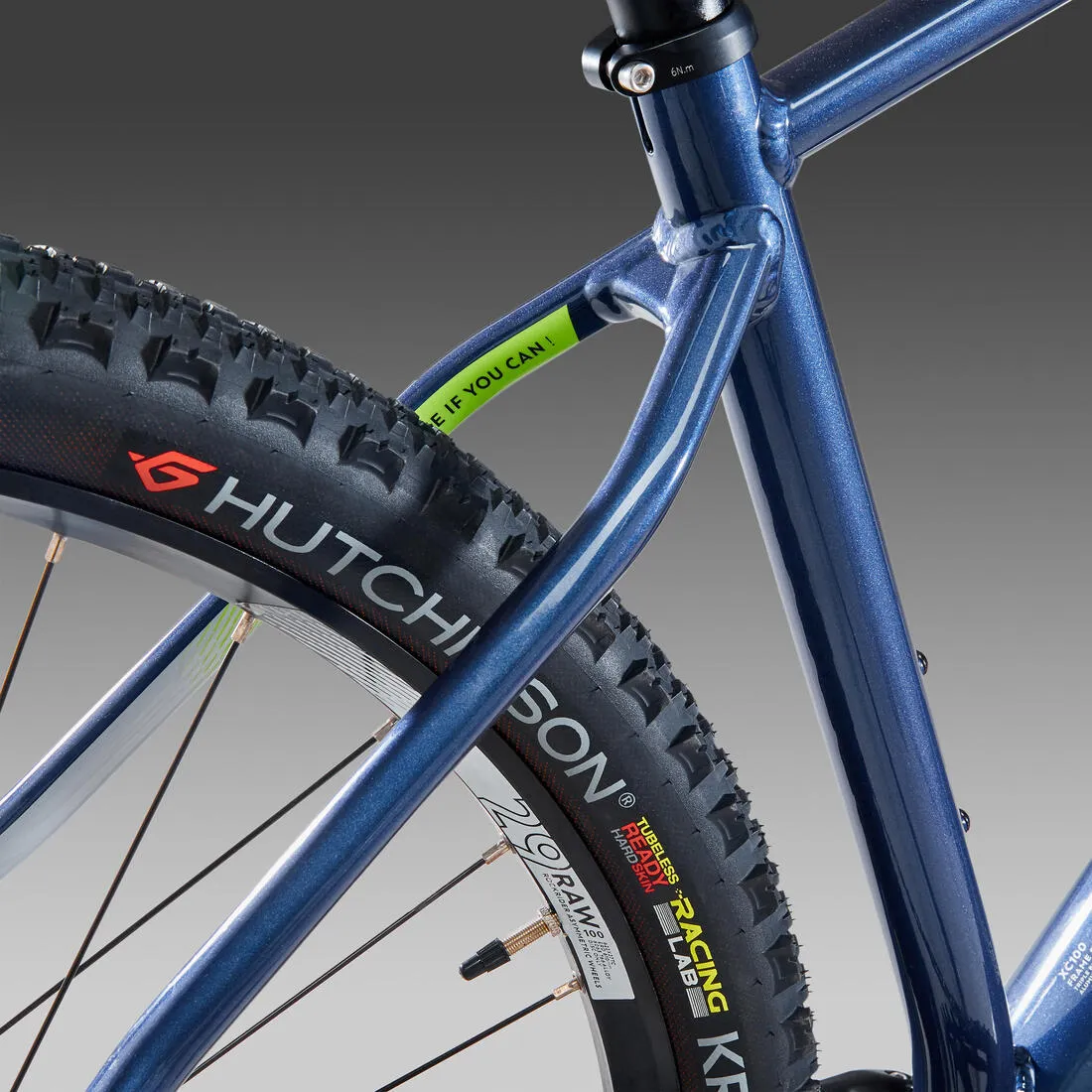 29' inch Hardtail Mountain Bike rockrider XC 100 Shimano 1x11 - Blue