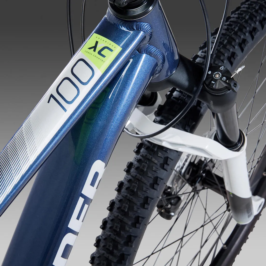 29' inch Hardtail Mountain Bike rockrider XC 100 Shimano 1x11 - Blue