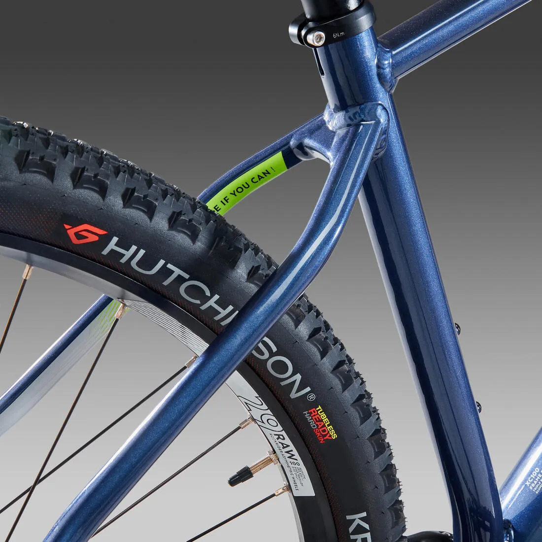 29' inch Hardtail Mountain Bike rockrider XC 100 Shimano 1x11 - Blue