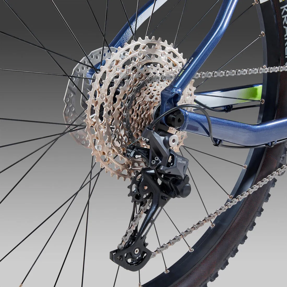 29' inch Hardtail Mountain Bike rockrider XC 100 Shimano 1x11 - Blue