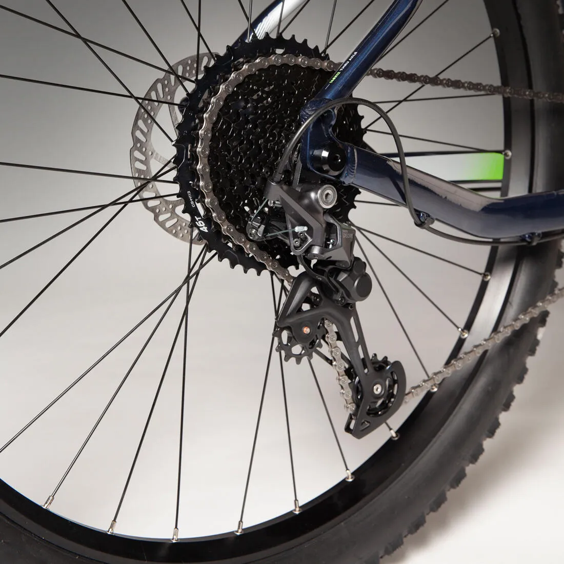 29' inch Hardtail Mountain Bike rockrider XC 100 Shimano 1x11 - Blue