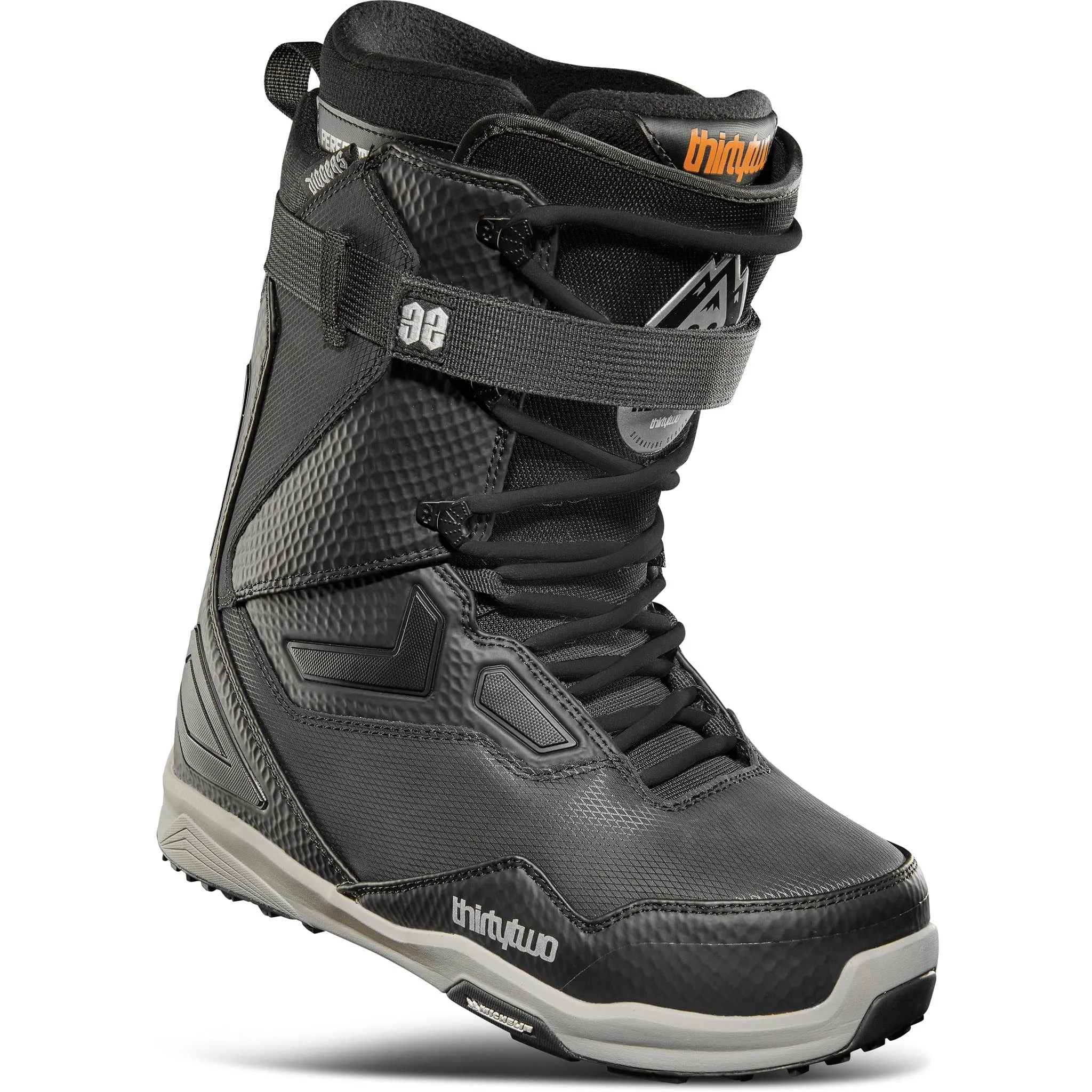 32 TM-2 XLT Helgason Snowboard Boot Black Silver 2025