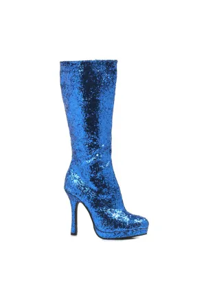 4 Knee-High Boot with Glitter. Womens.