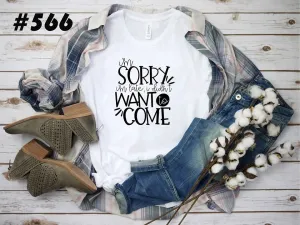 #566 I’m Sorry I’m Late