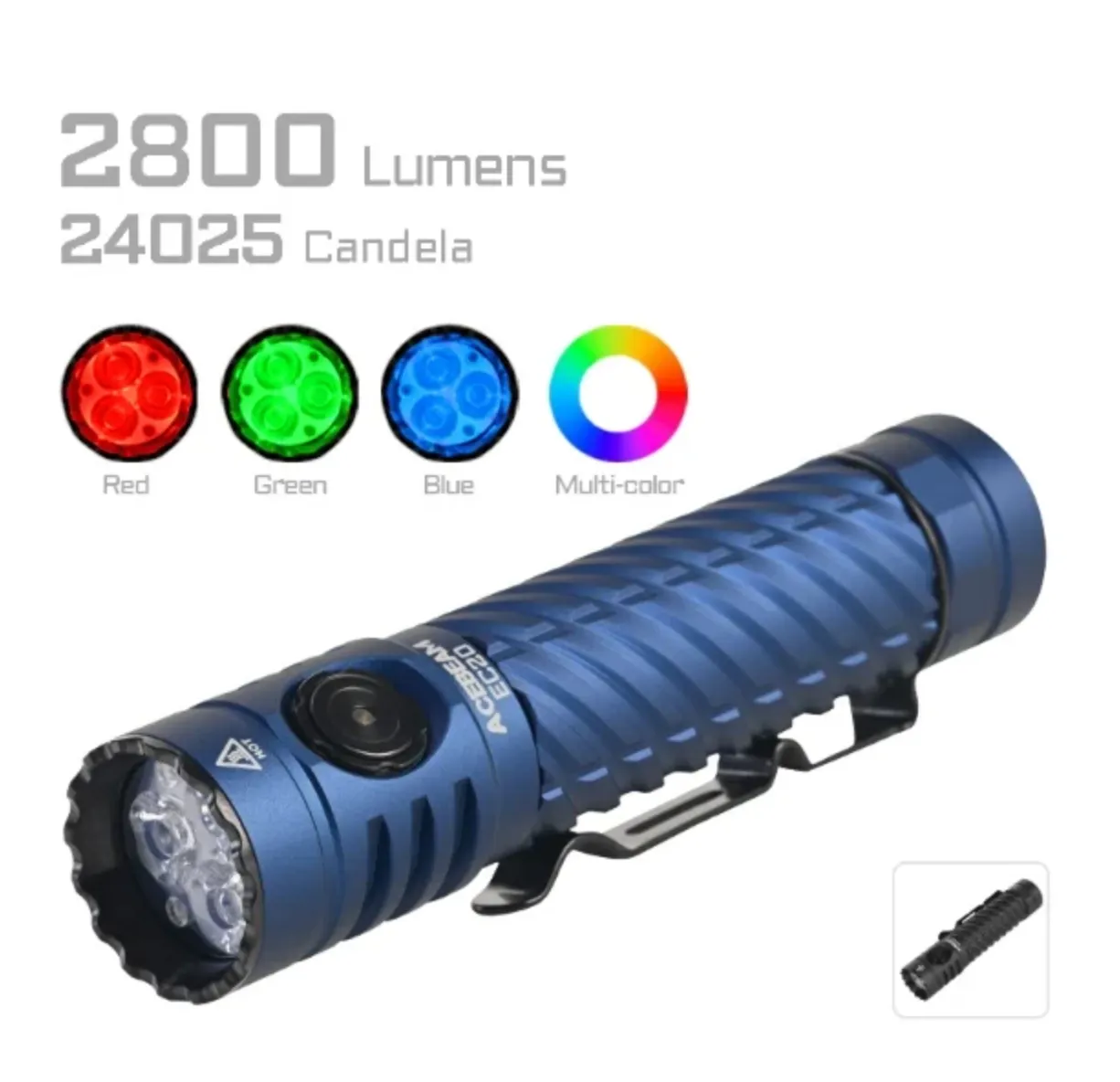 ACEBEAM EC20 Multi-light Source EDC Flashlight