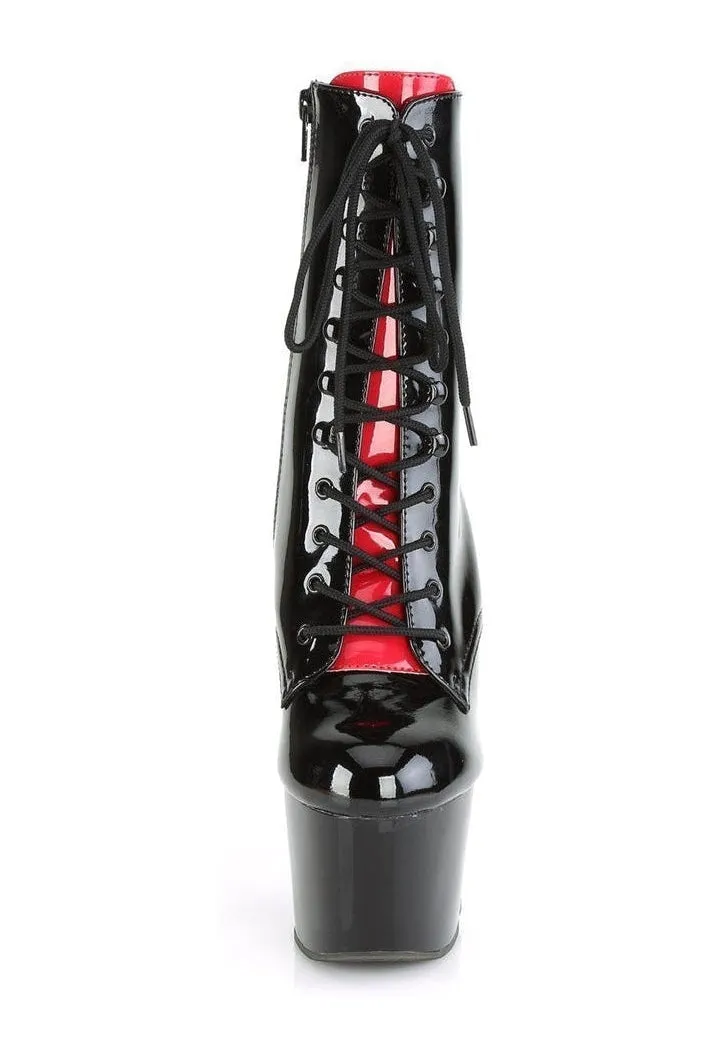 ADORE-1020FH Exotic Boot | Black Patent