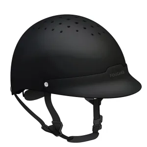 Adult and Kids' Horse Riding Helmet 100 - Black