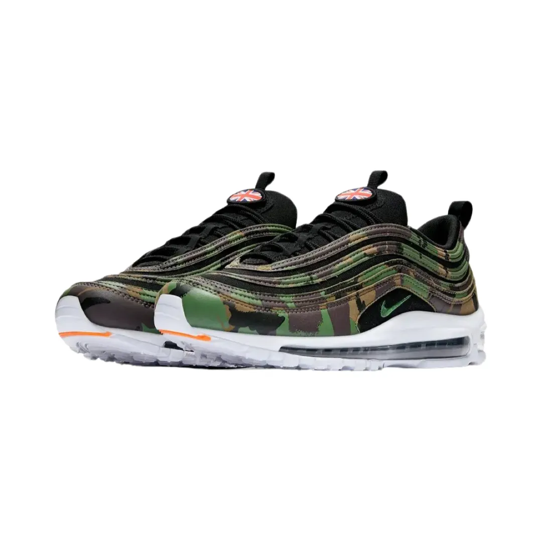 Air Max 97 Premium QS 'Country Camo UK' Raw Umber Fortress Green Black