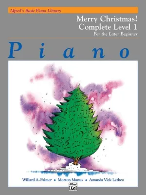 Alfred's Basic Piano Course: Merry Christmas !- Complete Level 1