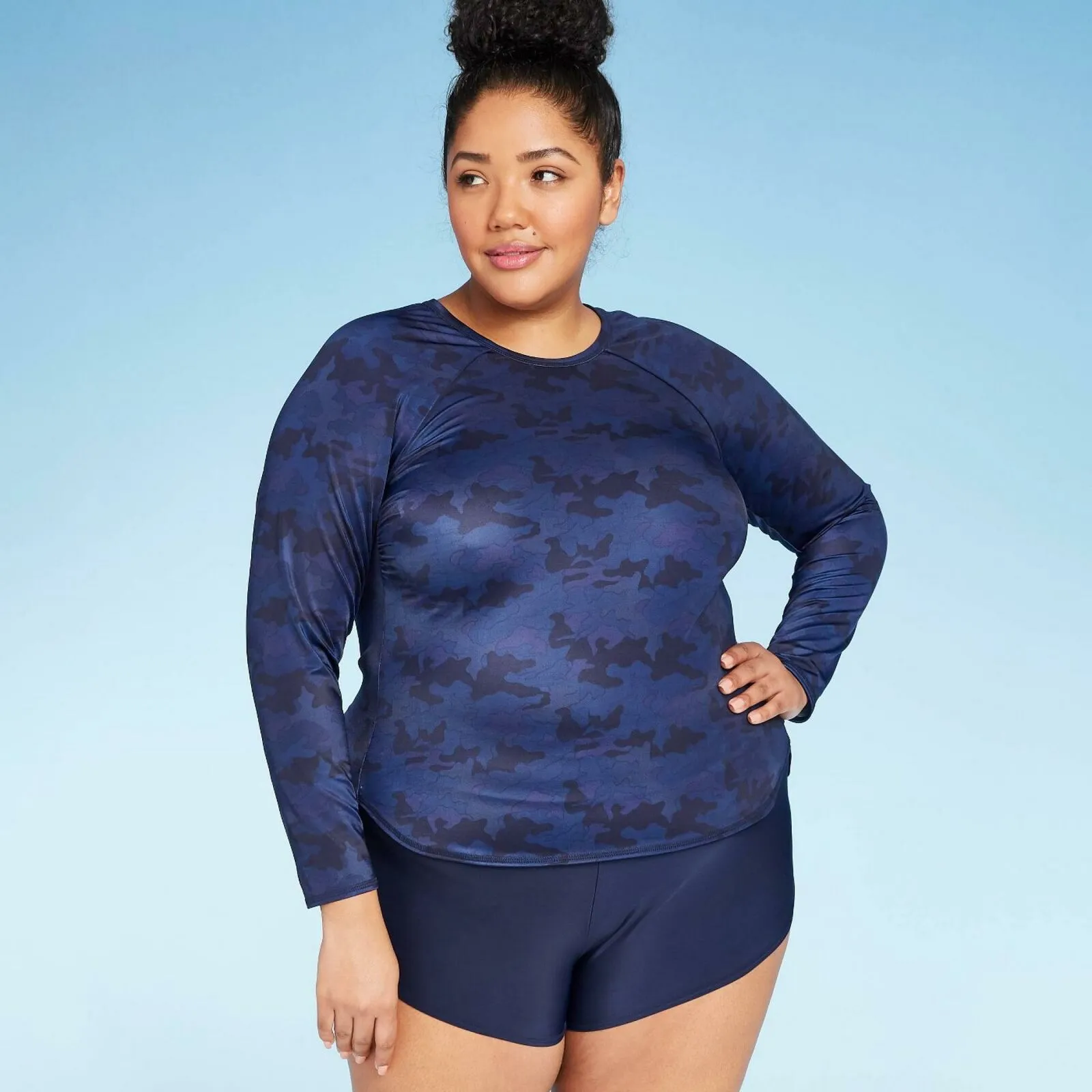 All In Motion Women's Plus Size Paddle Board Swim Shorts