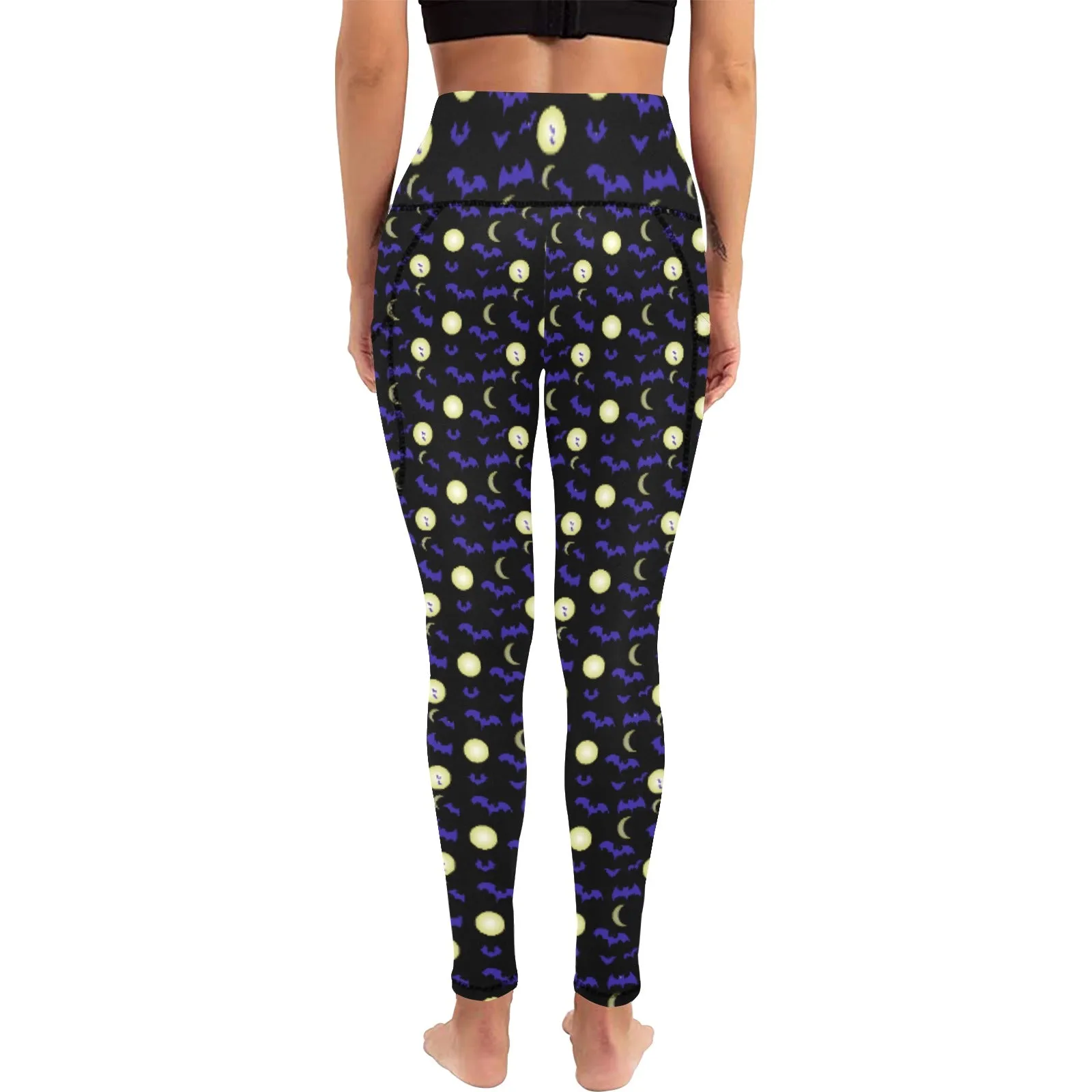 All Over Print Leggings with Pockets (L56)