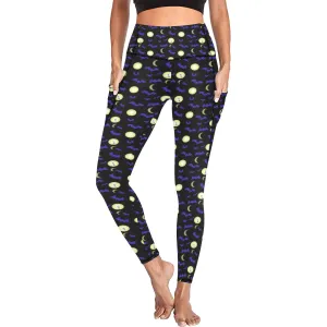 All Over Print Leggings with Pockets (L56)