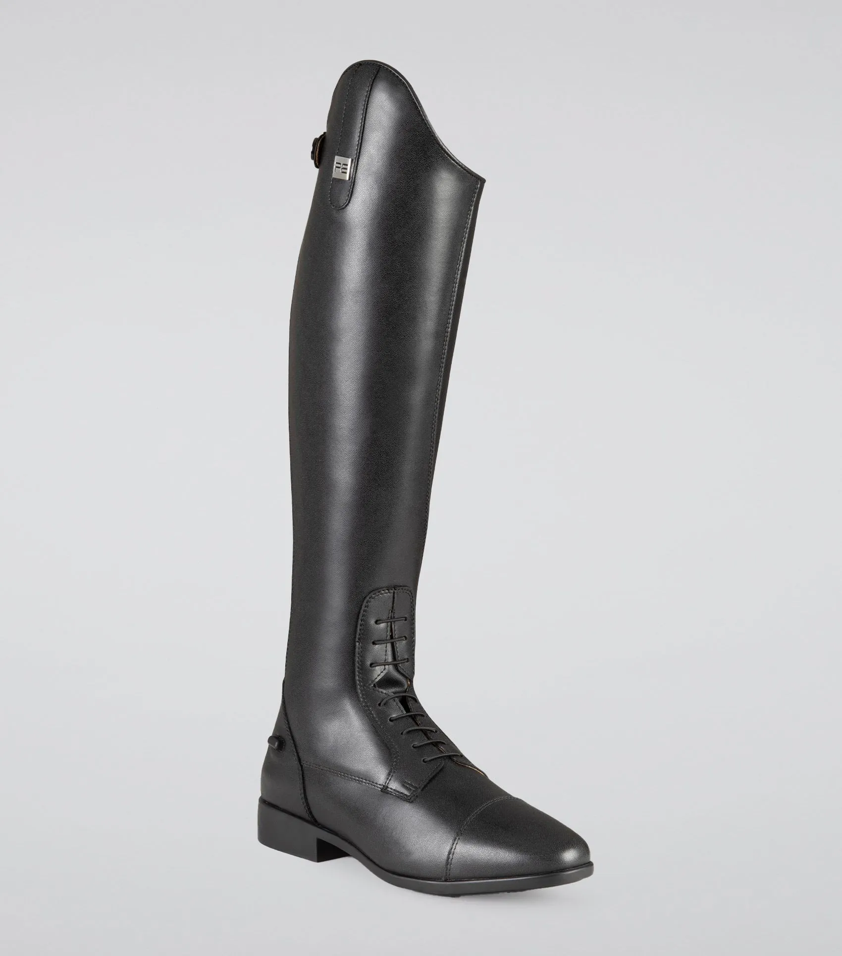 Anima Ladies Synthetic Field Tall Riding Boots Black (Regular Calf)