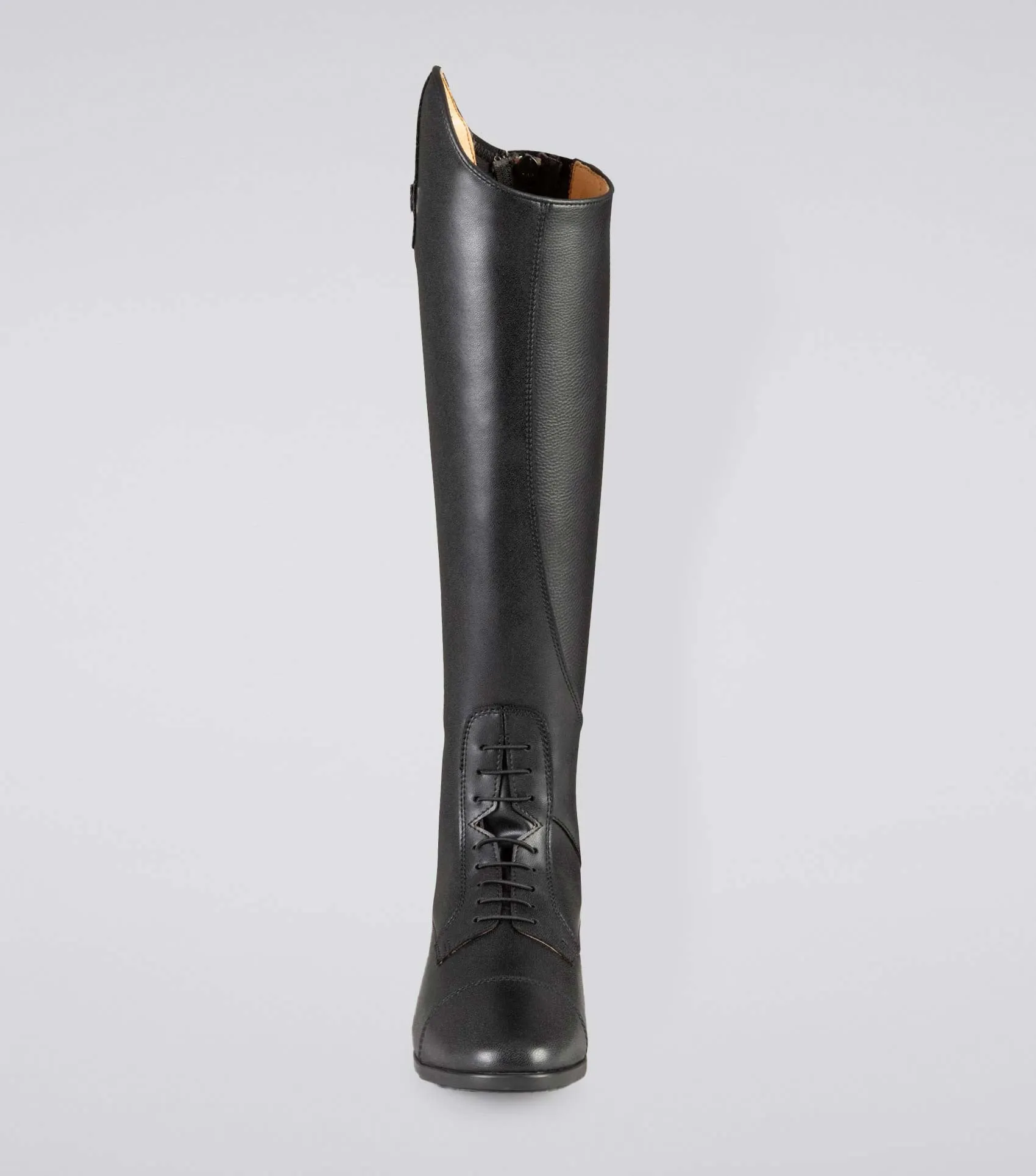 Anima Ladies Synthetic Field Tall Riding Boots Black (Regular Calf)