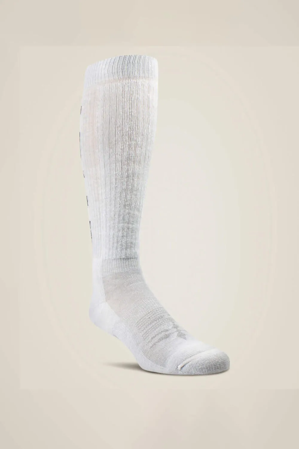 Ariat Midweight Western Boot Socks for Men in Grey | 2345-GREY050