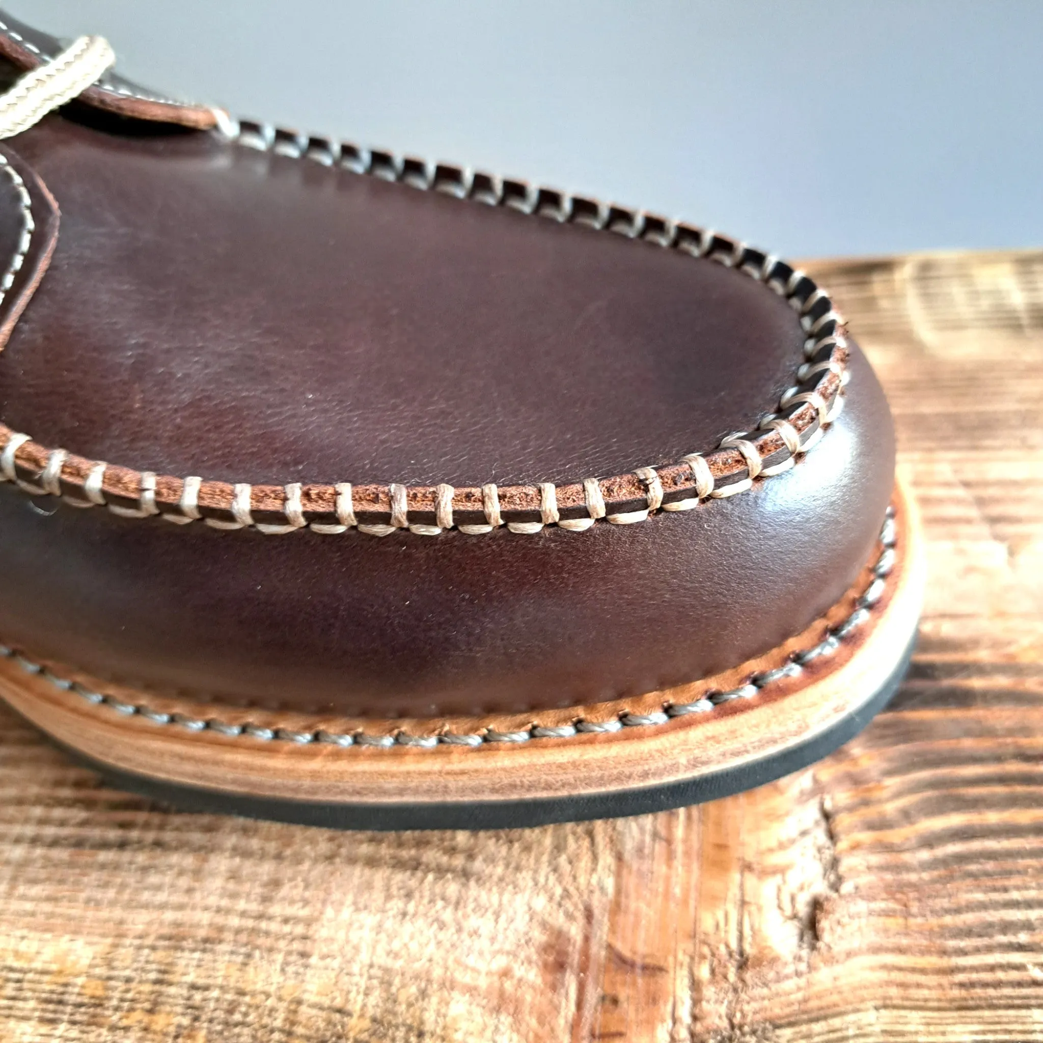 Arvon Moc toe Leather Lace-up Boots
