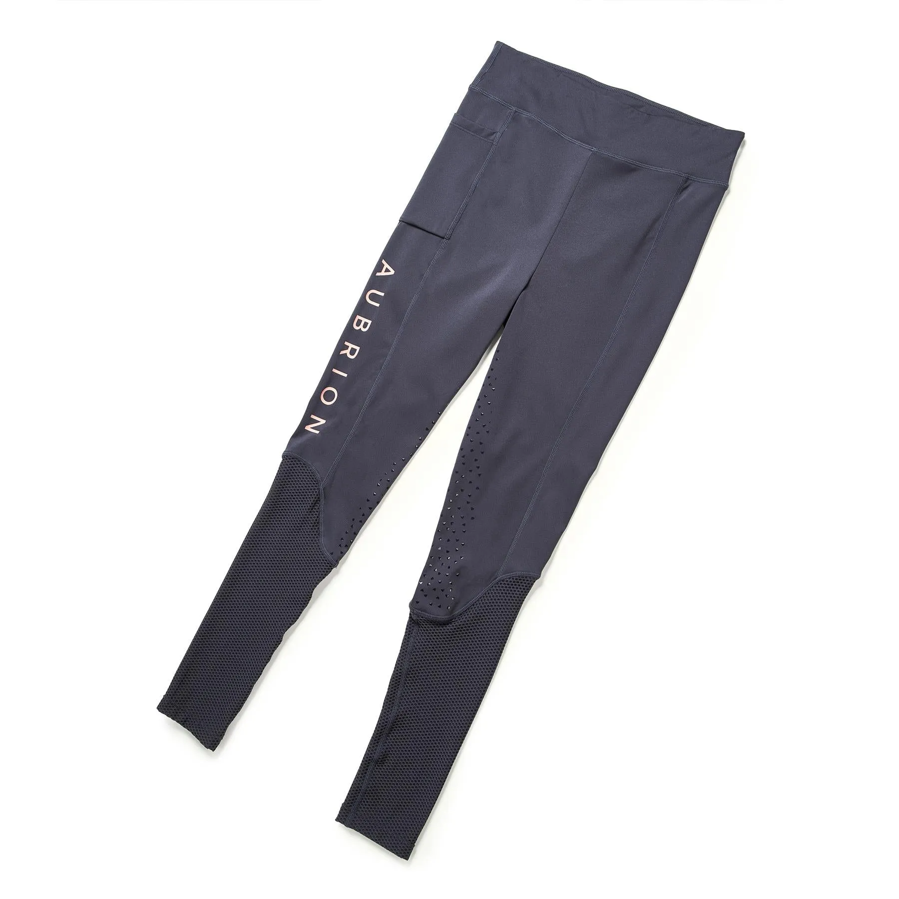 Aubrion Rhythm Mesh Tights - Young Rider