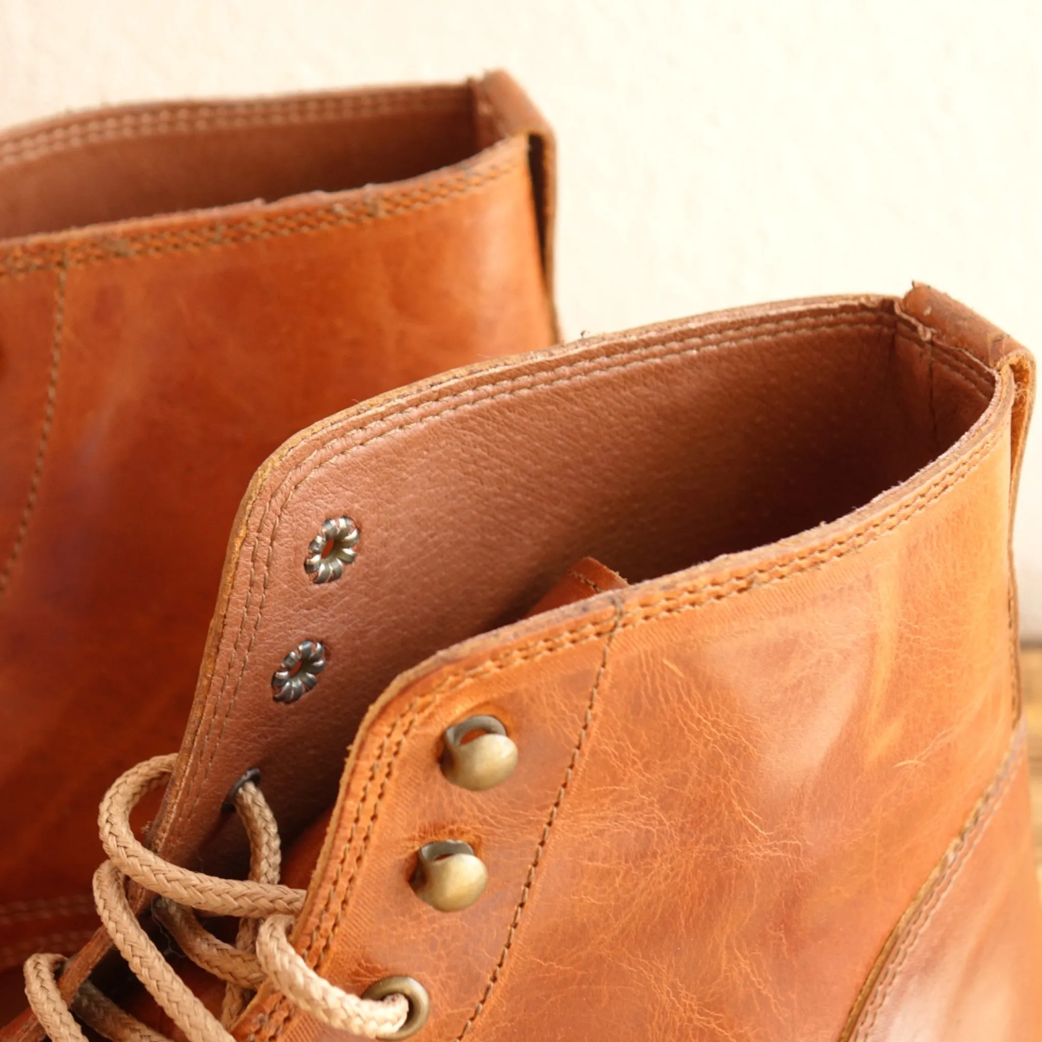 Batura Leather Lace-up Boots
