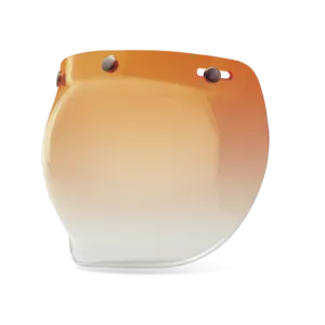 Bell Shield 3 Snap Bubble - Amber Gradient