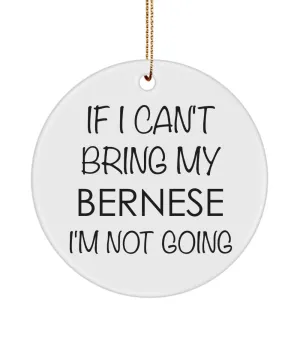 Bernese Mountain Dog, Bernese Christmas, Bernese Gifts, Dog Breed Ornament