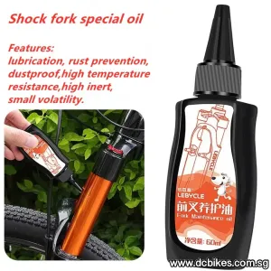 Bicycle MTB Fork Stanchion Suspension Dropper Lube Lubricant Bottle 60ml