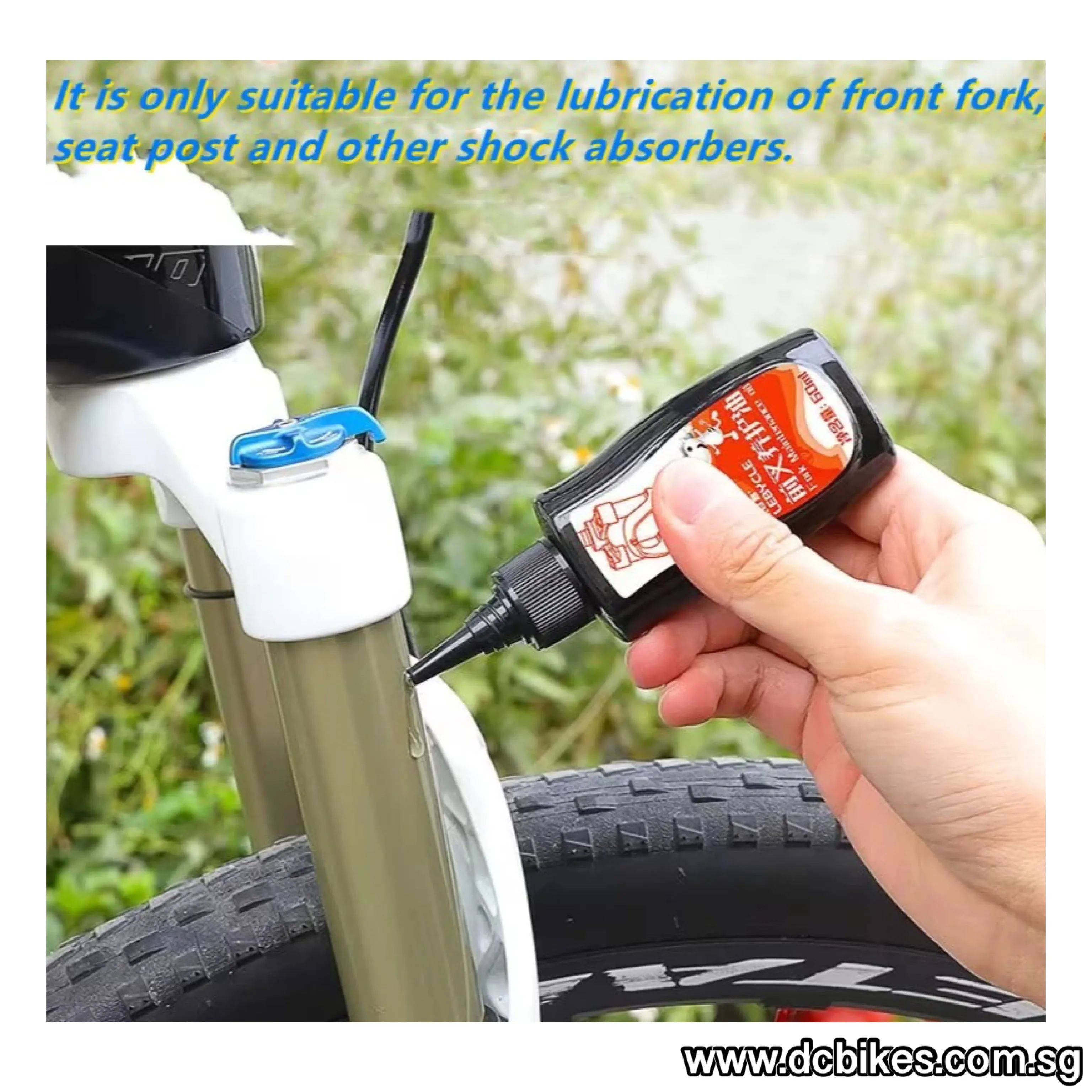 Bicycle MTB Fork Stanchion Suspension Dropper Lube Lubricant Bottle 60ml