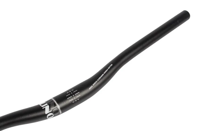 Bike Handlebar Bicycle Riser Bar - UNO, 31.8*680mm 15mm rise, Aluminum, Black
