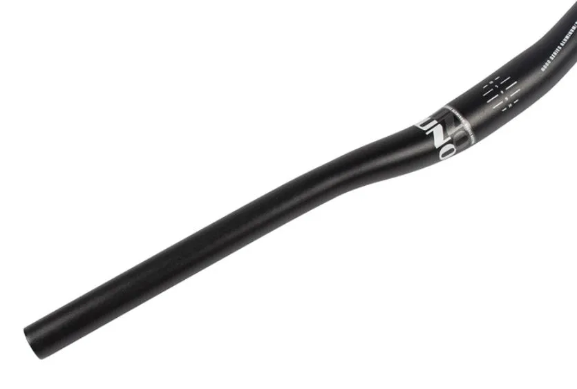 Bike Handlebar Bicycle Riser Bar - UNO, 31.8*680mm 15mm rise, Aluminum, Black