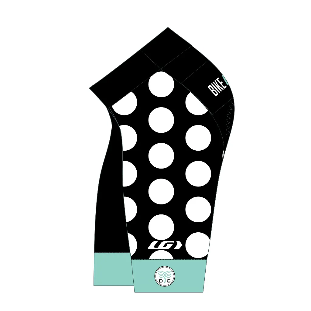 Bike Like A Girl Dots Cycling Shorts