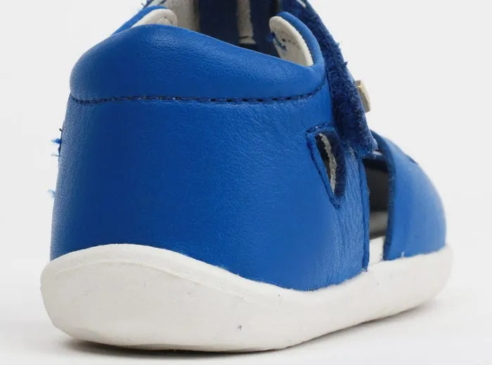 Bobux Step Up Zap - Closed Toe Sandal Sapphire