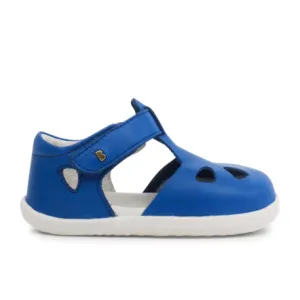 Bobux Step Up Zap - Closed Toe Sandal Sapphire