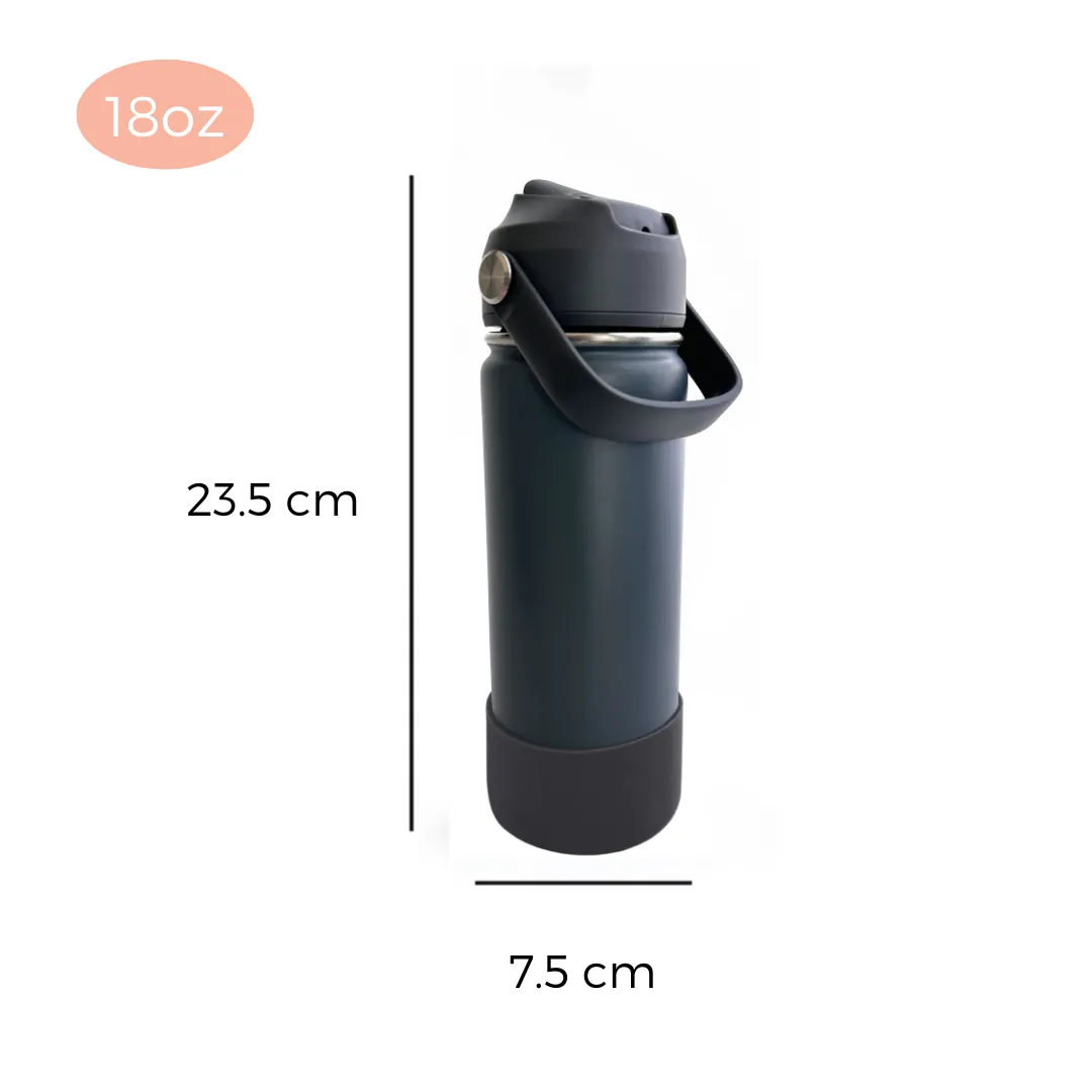 Bouteille d'eau grise