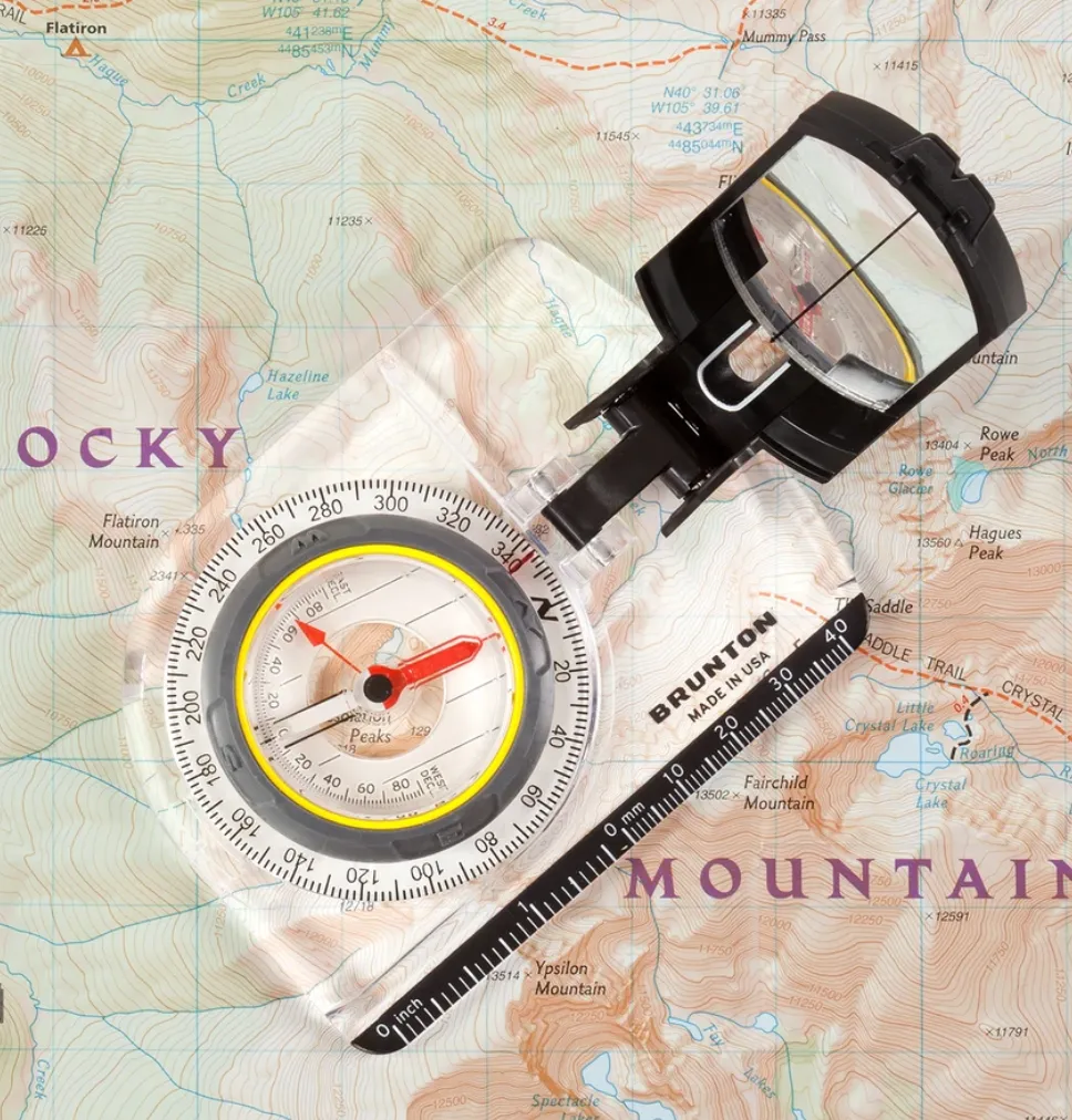 Brunton TruArc 7 Mirrored Sighting Compass