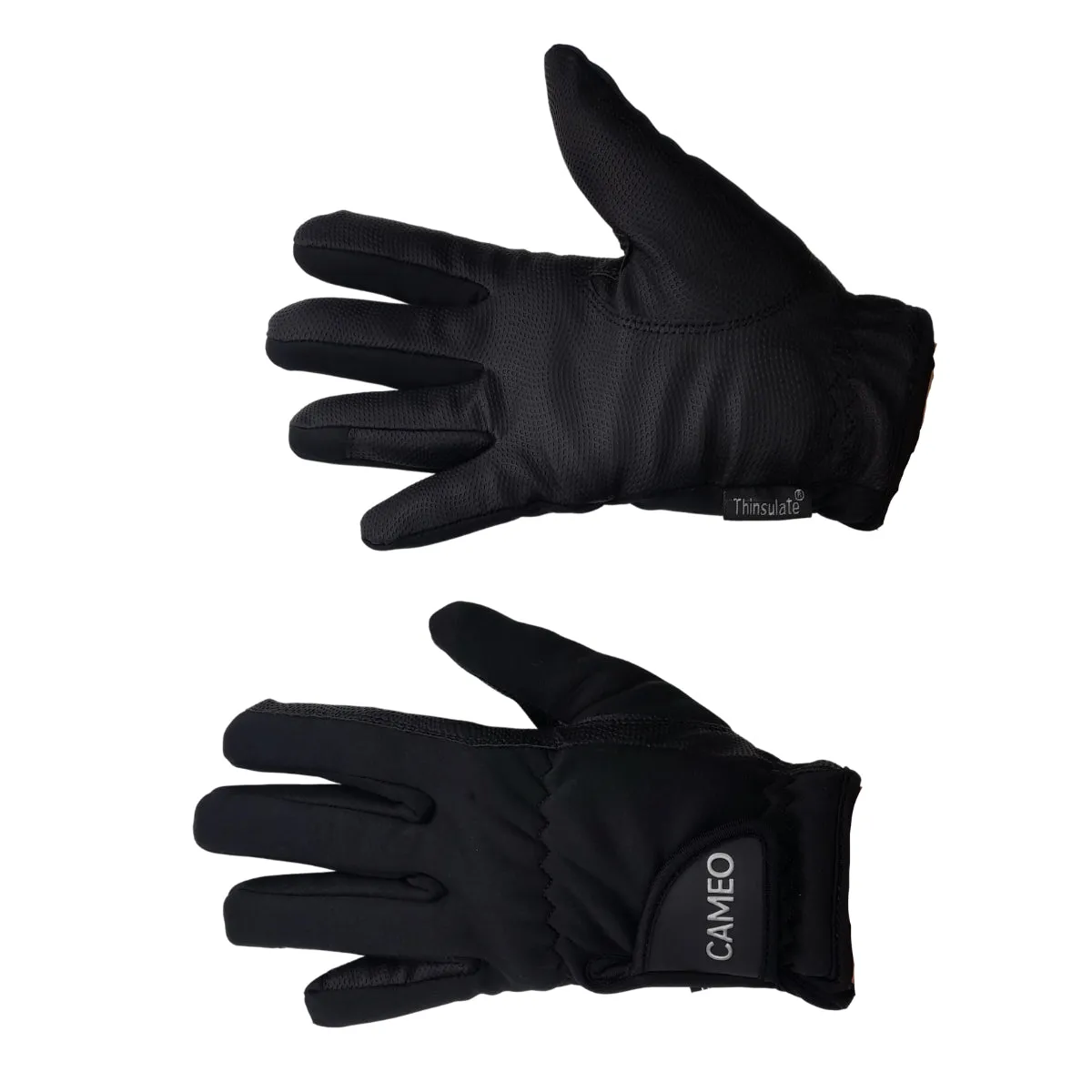Cameo Equine Thermo Junior Gloves: Premium Winter Non-Slip Warm Riding Gloves