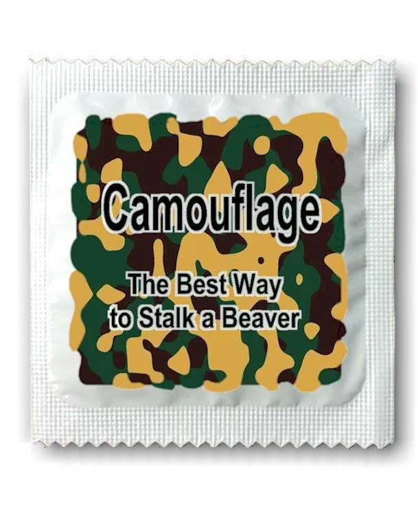 Camouflage Condoms | Stalk A Beaver