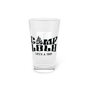 Camp Lolo classic Pint Glass, 16oz