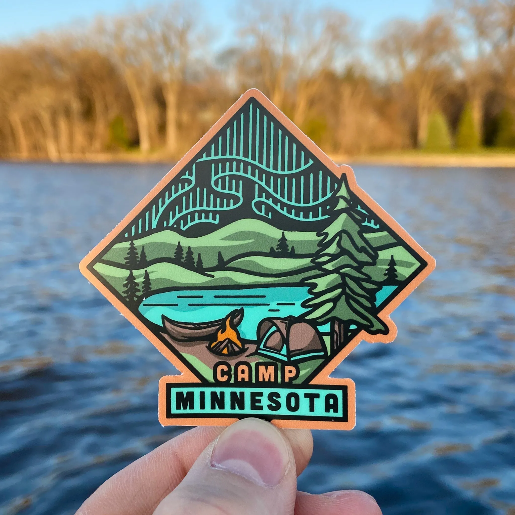 Camp Minnesota Magnet