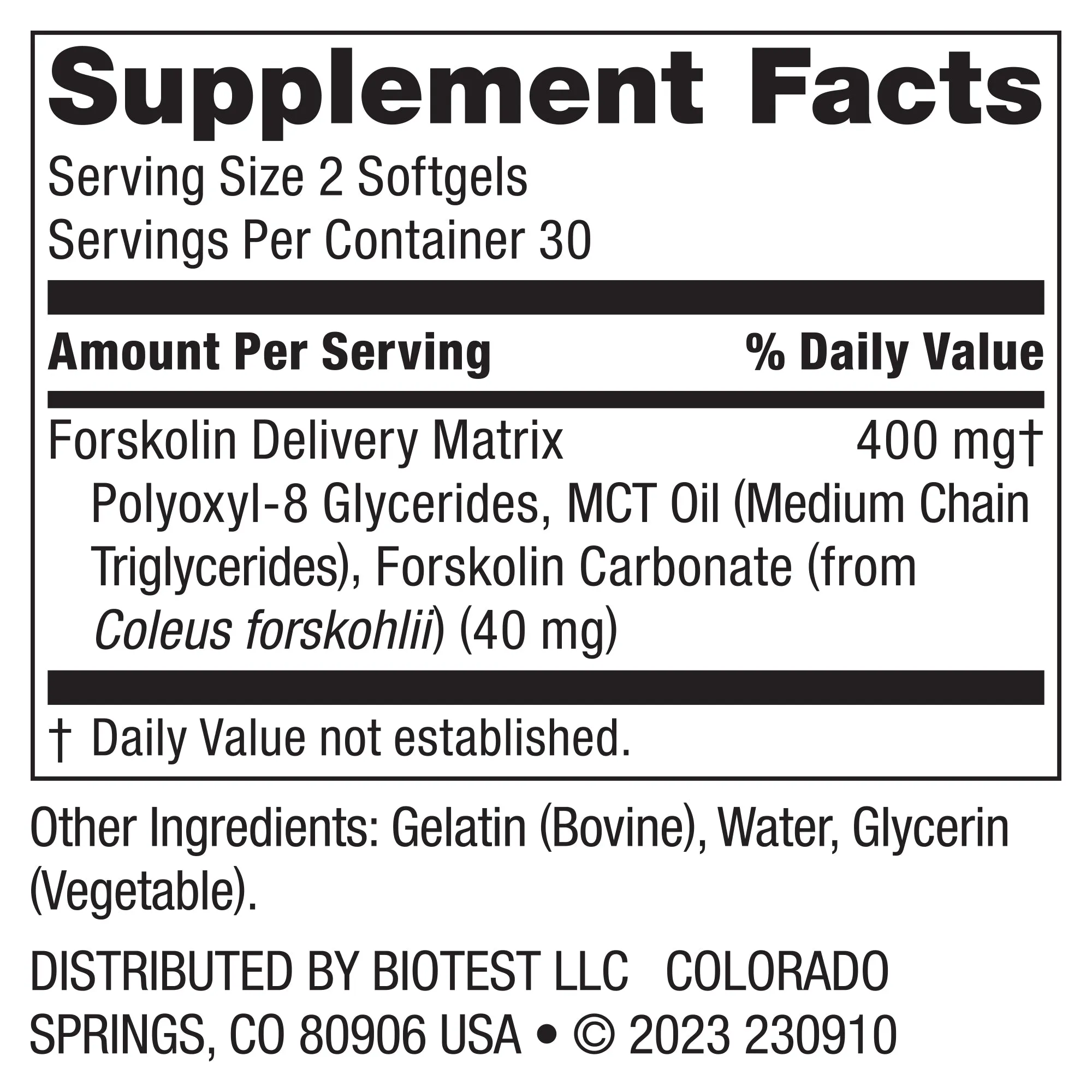 Carbolin 19 High-Performance Forskolin