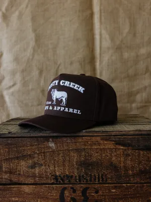 Cattle Camp Cap - Chocolate Brown
